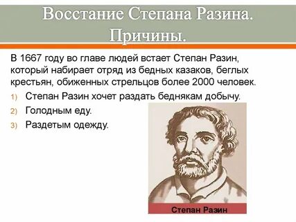 Под предводительством разина