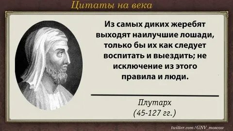 Прочитайте эпиграф о каком событии говорил плутарх