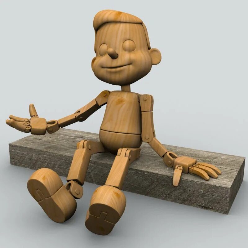 Детские игрушки 3d модели. Пиноккио марионетка деревянная кукла. деревянные игрушки. деревянный человечек. человечек из дерева.