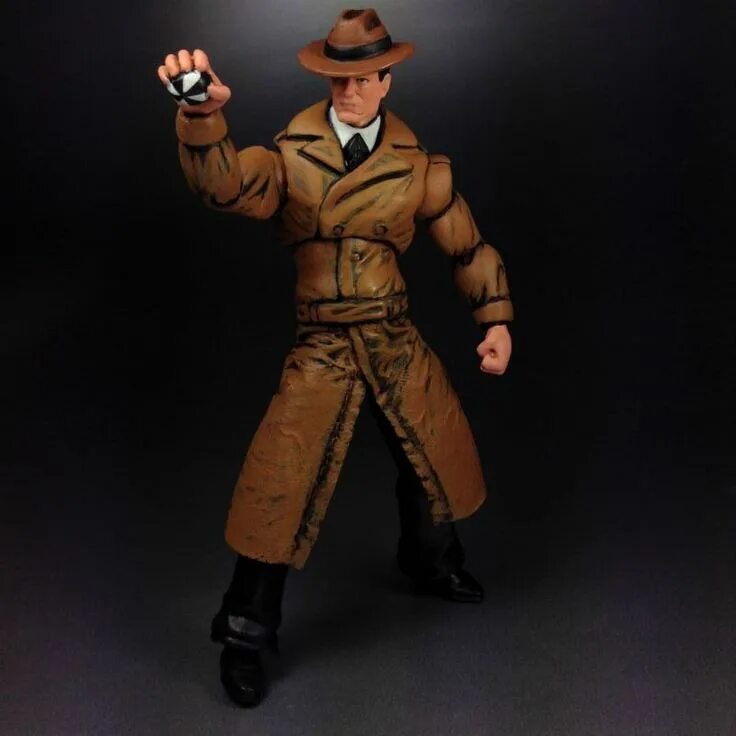 Custom figure. Custom figures. dr.occult dc comics. rivet action figure. sp tw action figure yba.