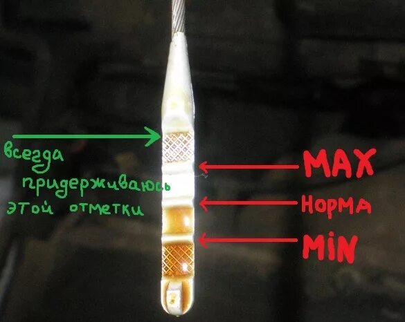 Опель зафира уровень масла