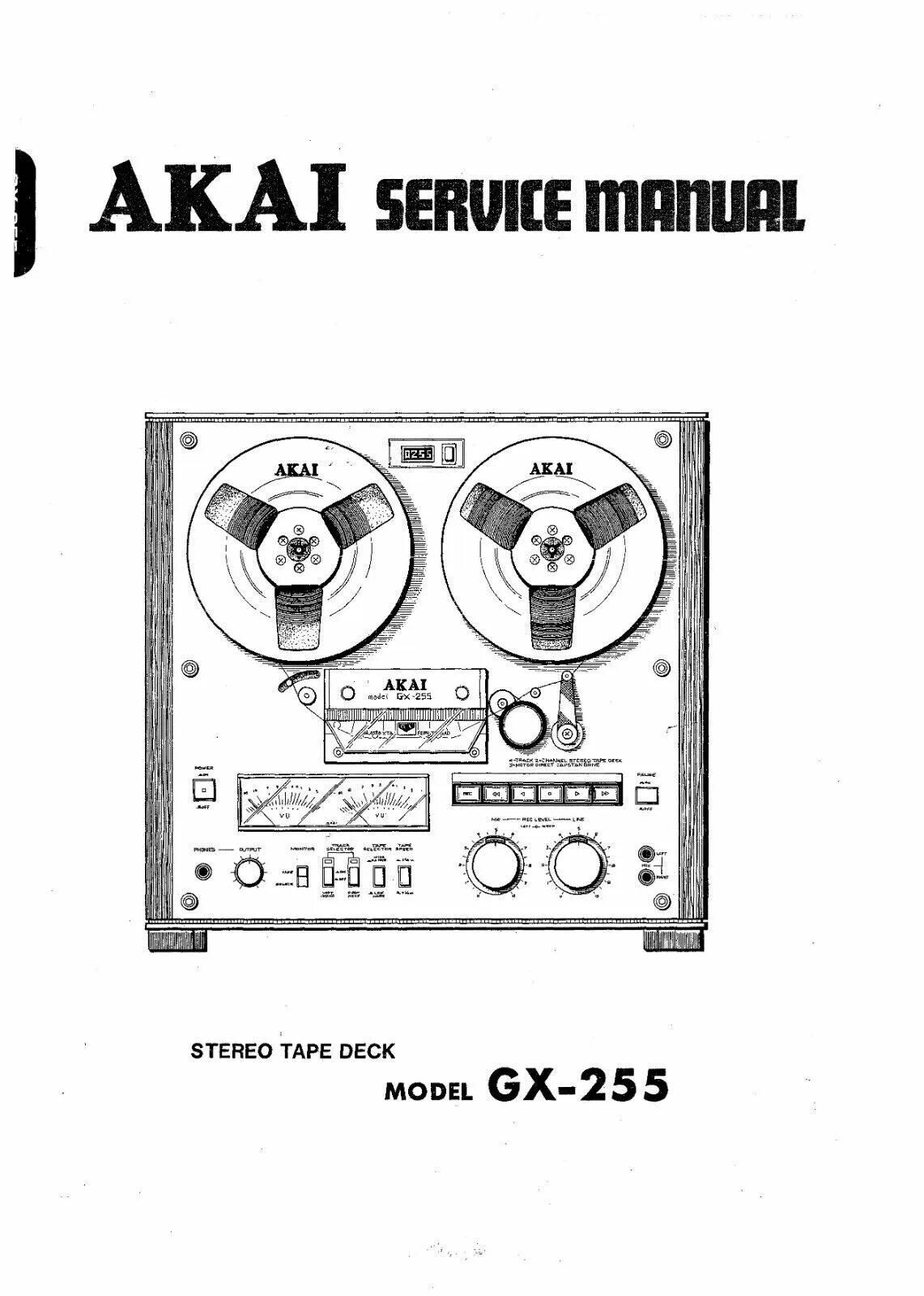 Akai gx service manual. Akai gx-255. akai gx-286d service manual. akai gx 255 схема. стереосистемы акай.