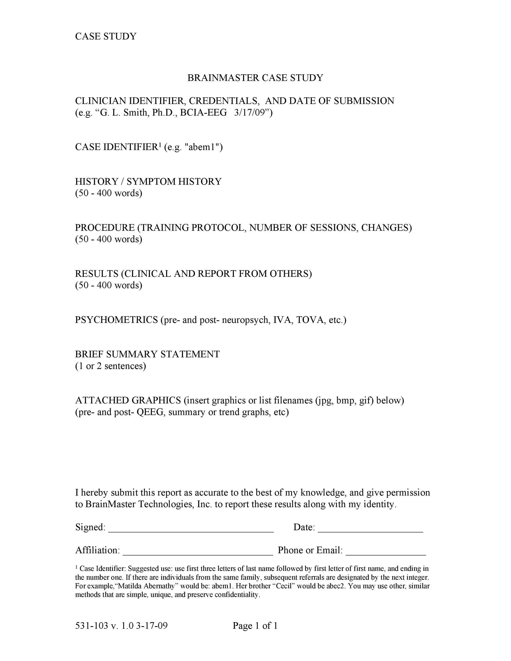 Case report journals. Case report journals