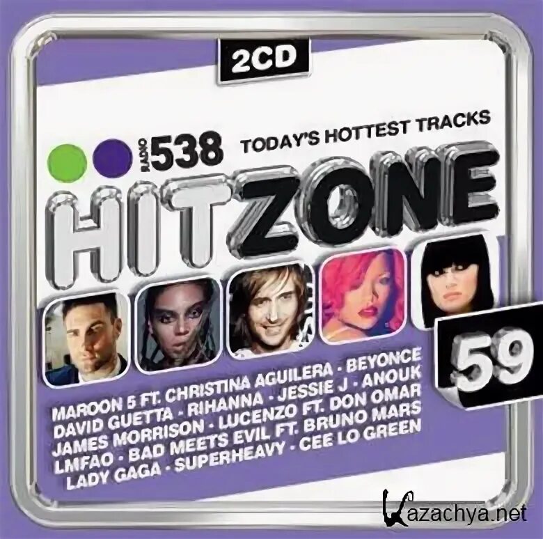 Cd2. Hitzone 2000. Сборник Radio 538: Hitzone 74 [2cd] (2015, FLAC.