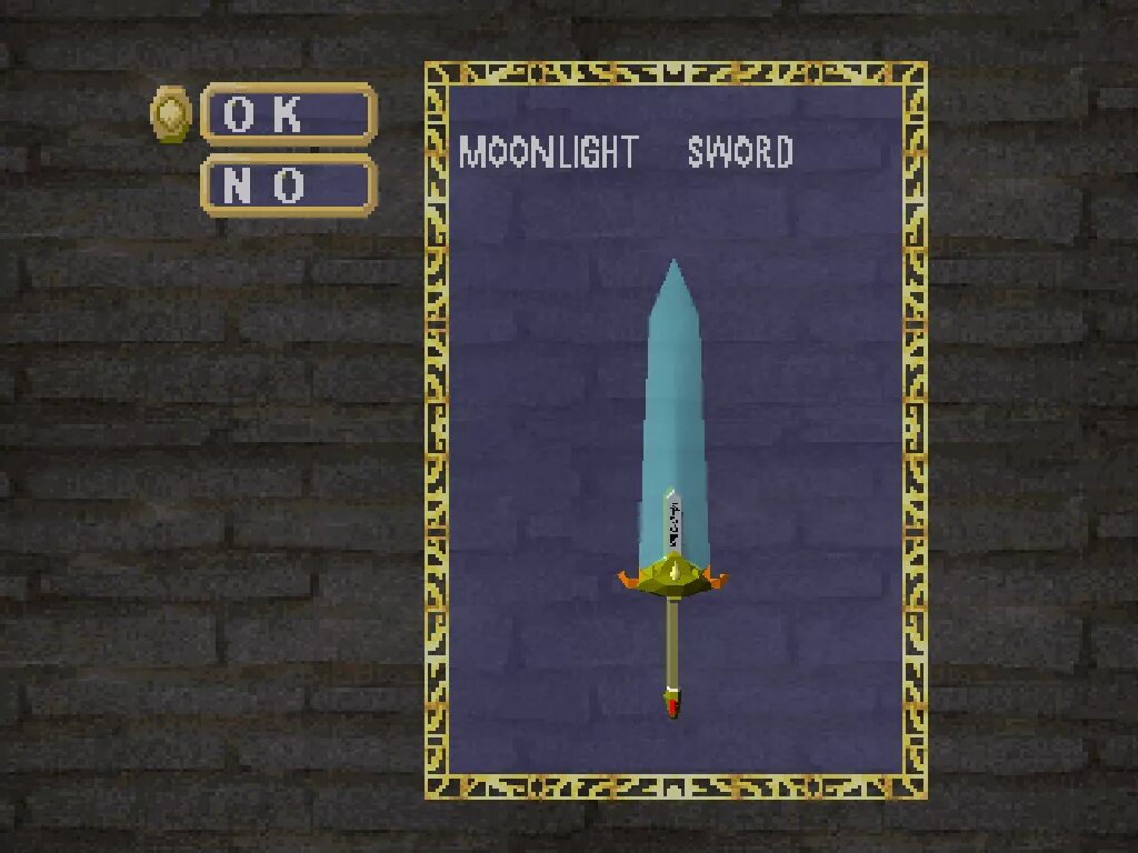 Moonlight sword. Kings field Moonlight Sword. Лунный меч. King's field Скриншот. Меч лунного света.