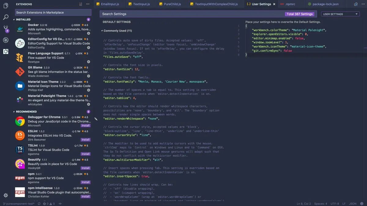 Vscode npm