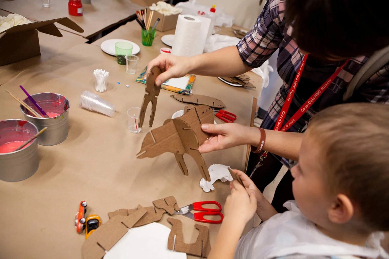 Картонные декорации. Поделка детский сад будущего. Архитектурный макет. Домик из картона. Поделки из спичек.