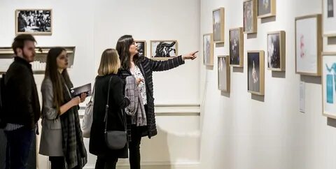 The exhibition visit