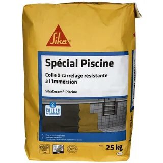 SIKA Adesivo Per Piastrelle Per Piscina Esterna Sikaceram - 25kg 