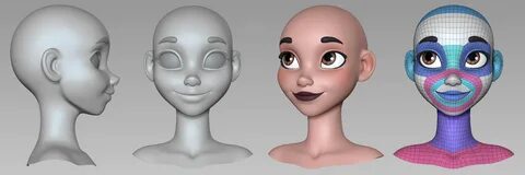Топология сделана в Maya. 