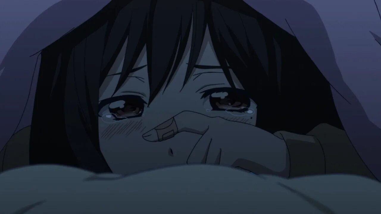 Sad cat animation