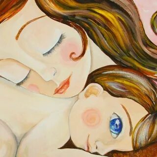 Рисунок мама с ребенком 4 класс изо