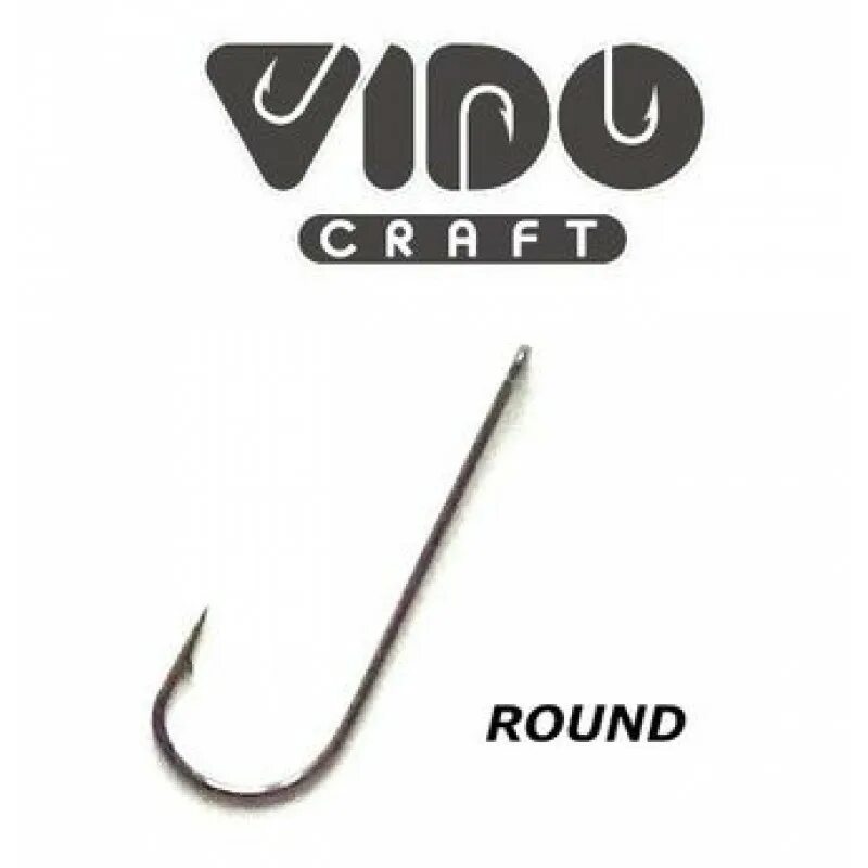 Крючки vido Craft VD-005 Round (bln) Euro № 6, 10 шт/уп vd005-6(10). Vido Craft крючки. Крючки двойники vido Craft. Для жерлиц. Крючки round