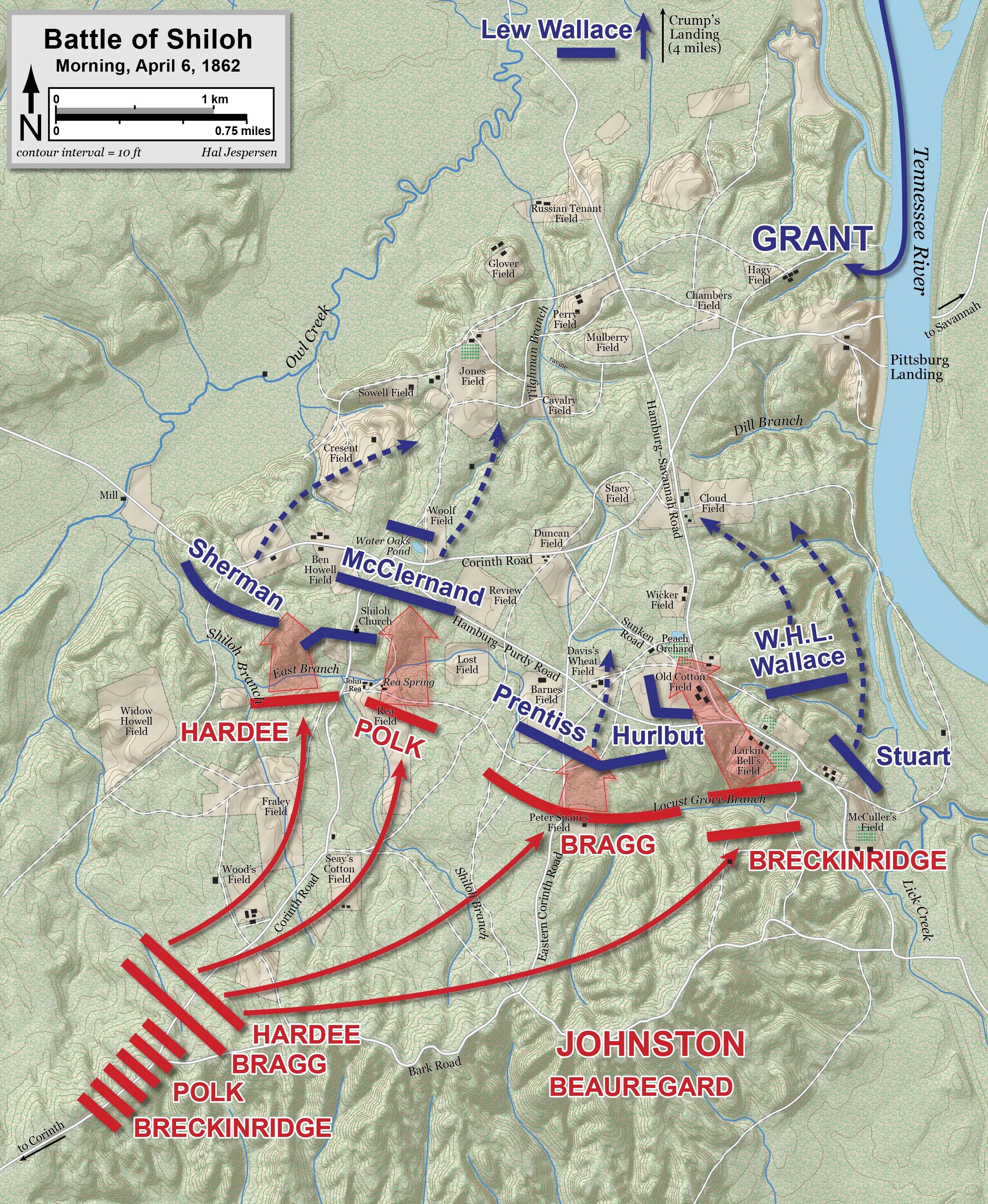 Новая битва 20 апреля. Битва при Шайло 1862. Битва при Шайло карта. Сражение при Монмирале. Битва при Шилохе.