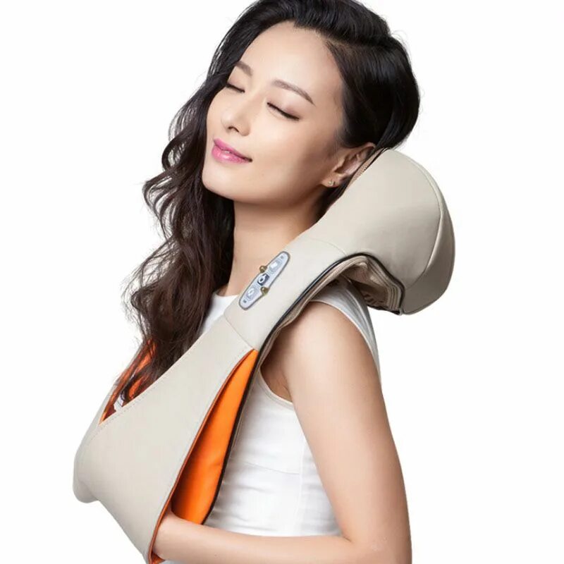 Массажер для женщин. Массажер для шеи и плеч с ик-прогревом massage of neck kneading. массажер для шеи плеч фитстудио. ms-090 массажер для шеи и плеч. универсальный массажер для шеи, плеч и спины discovery massage (черный).