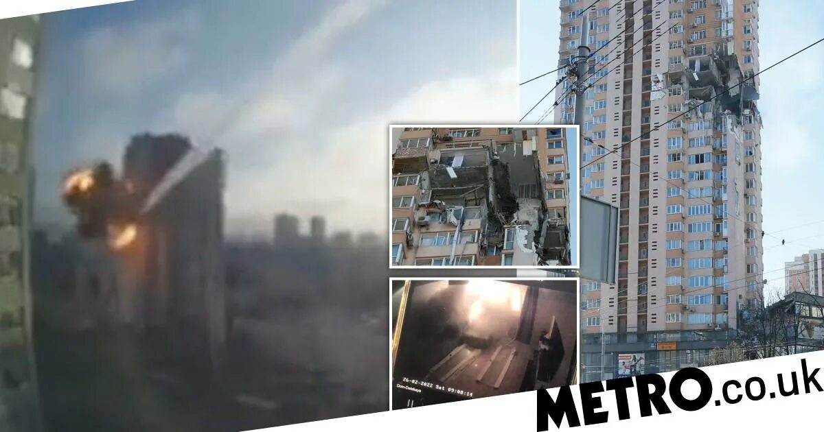 The explosion tore through the building. The explosion tore through the building