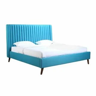 Bed is blue