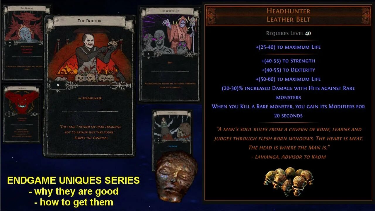 HEADHUNTER пое. HEADHUNTER Belt. HEADHUNTER rare POE. HEADHUNTER POE PNG. Replica poe