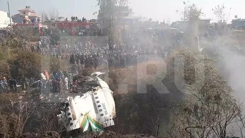 Видео с места крушения