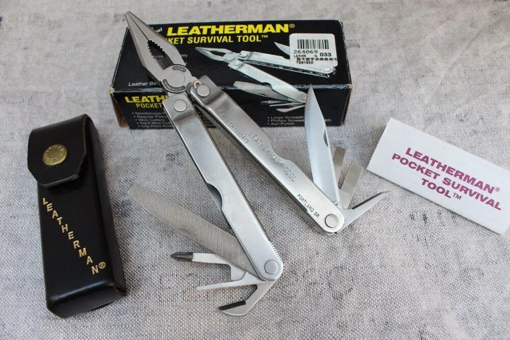 Survival tool. Leatherman Pocket Survival Tool. Leatherman Pocket Survival Tool ( PST®. Leatherman Pocket Tool 9. Leatherman Tool Adapter Leather Case.