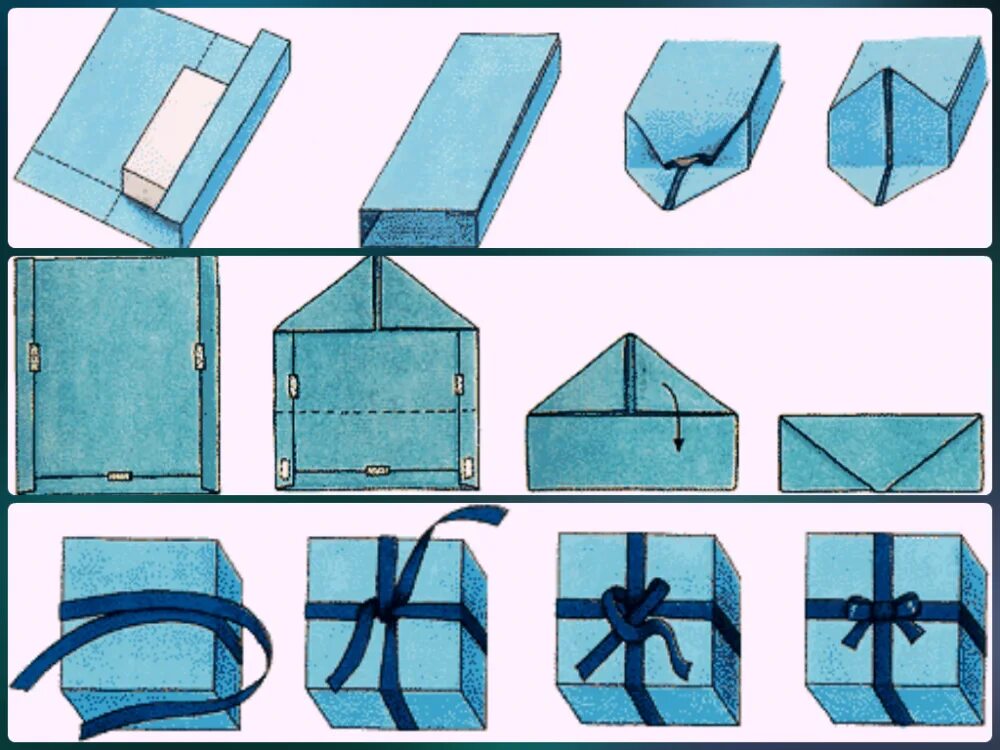 Завернуть прямоугольный подарок. Обернуть подарок в бумагу. Красиво упаковать подарок в бумагу. Упаковка в оберточную бумагу. Упаковка коробки в подарочную бумагу.