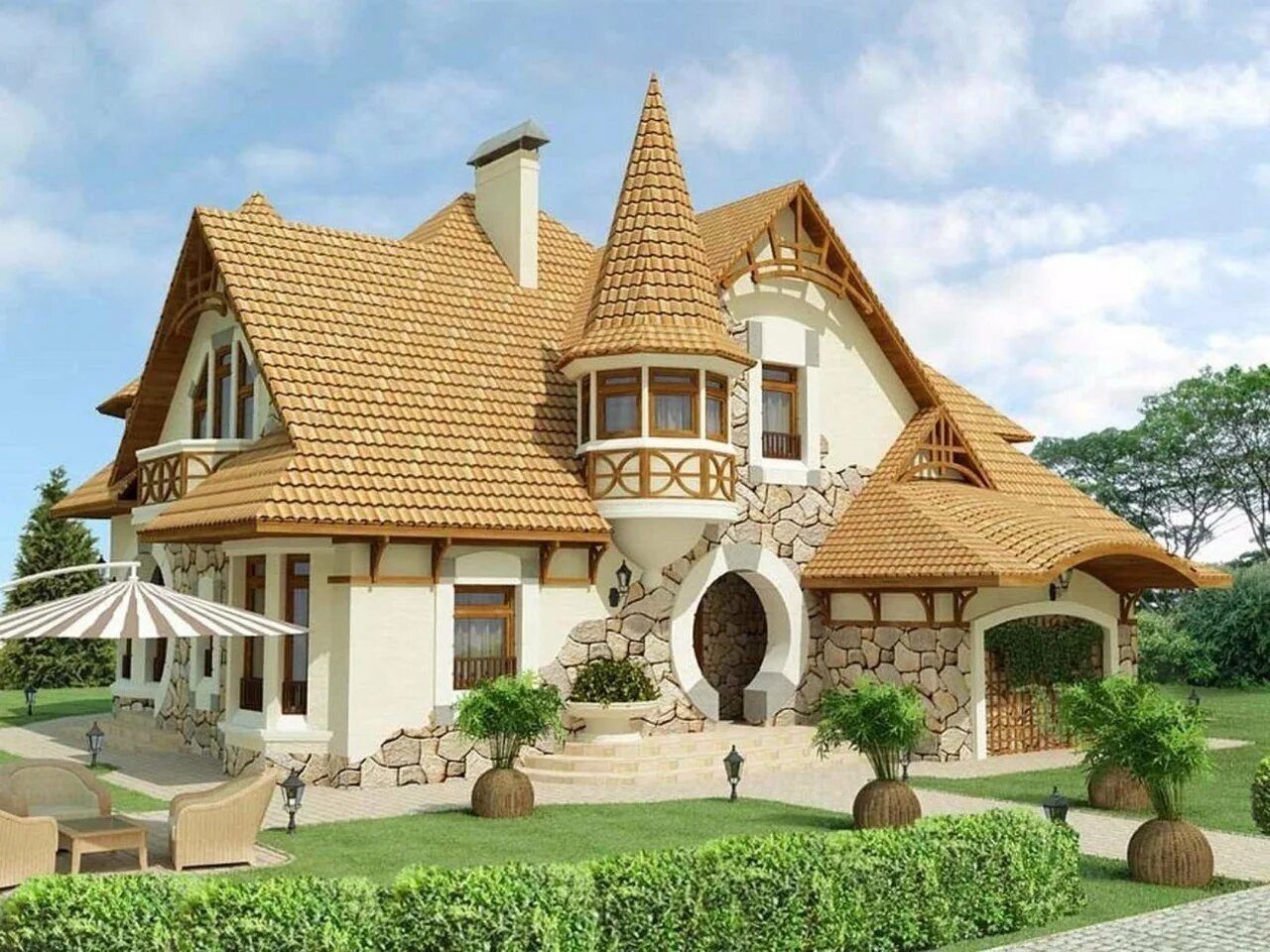 Построить живой дом. Сказочный домик. Красивые фасады домов. Проекты сказочных домов. Красивые коттеджи.