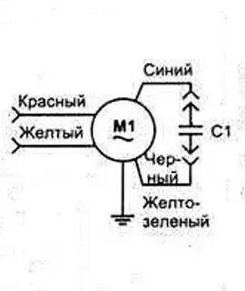 Схема двигателя вентилятора