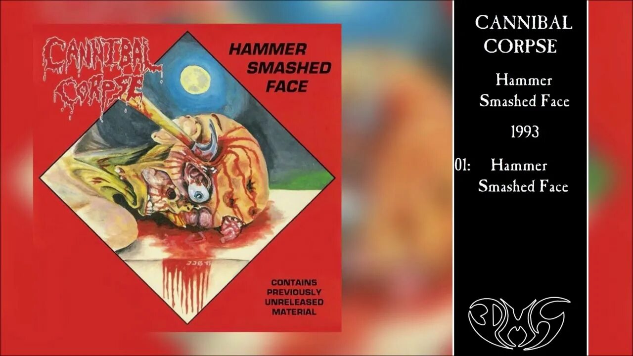 Smashing face. Smashing face