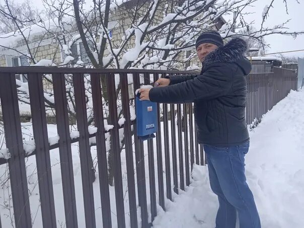 Спасский сельсовет. Зимний период. Село Устье Пензенская область Спасский район.