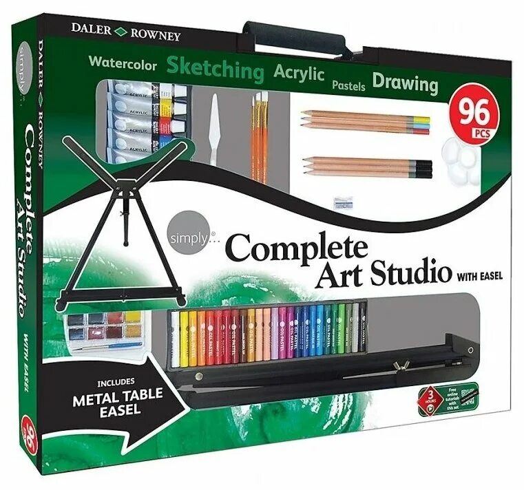 Simply complete. Daler rowney карандаши акварельные. Набор для рисования профессиональный. Daler-rowney художественный набор creative mini arisst set. 9 штук в наборе.