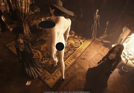 Resident evil lady dimitrescu naked
