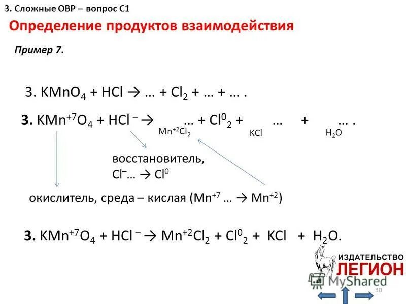 X hcl cl2 y