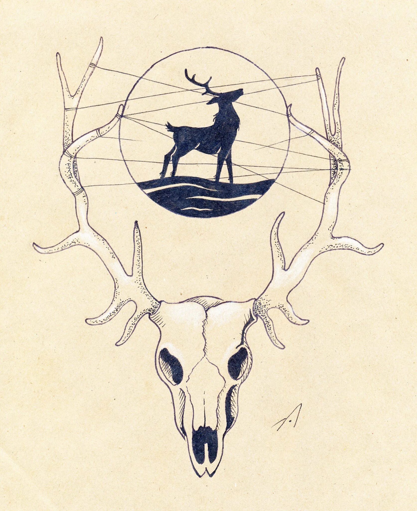 олень средневековье. эйктюрнир скандинавская мифология. символизм оленя. средневековье животные. икона с оленем.