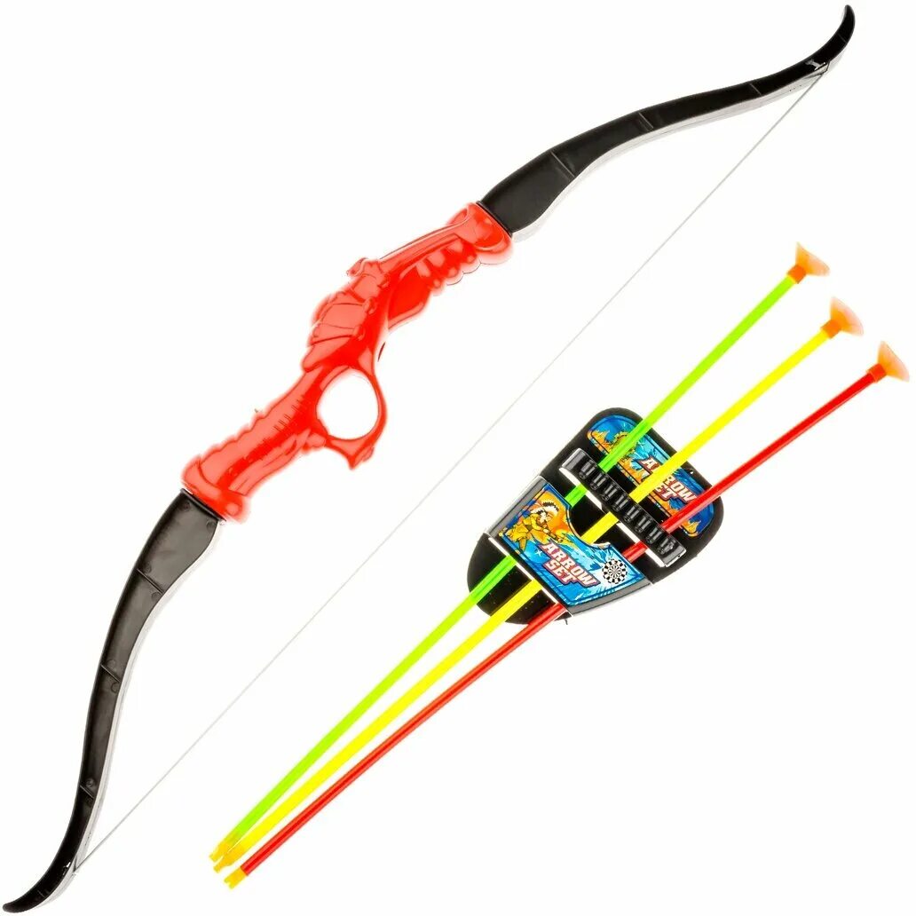 лук со стрелами agmu2118. игрушечный лук. лук abtoys (s-00058). лук со стрелами детский. лук и стрелы с присосками.