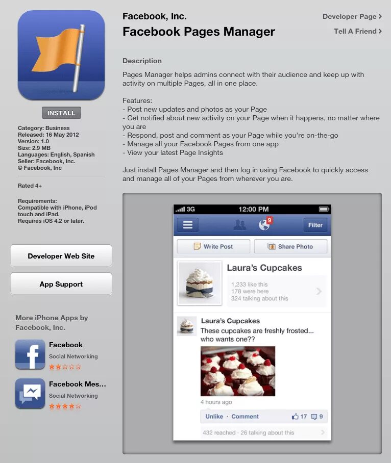 Facebook app manager что это. Facebook page. facebook page приложение. pages manager facebook. менеджер страниц фейсбук.