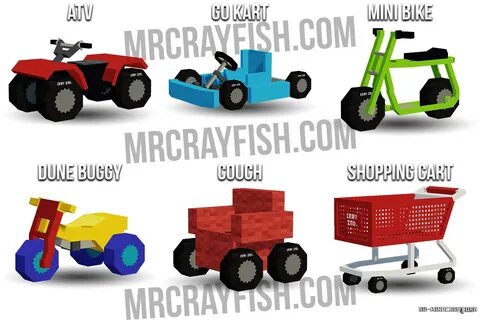 Mrcrayfish 1.16 5 машины