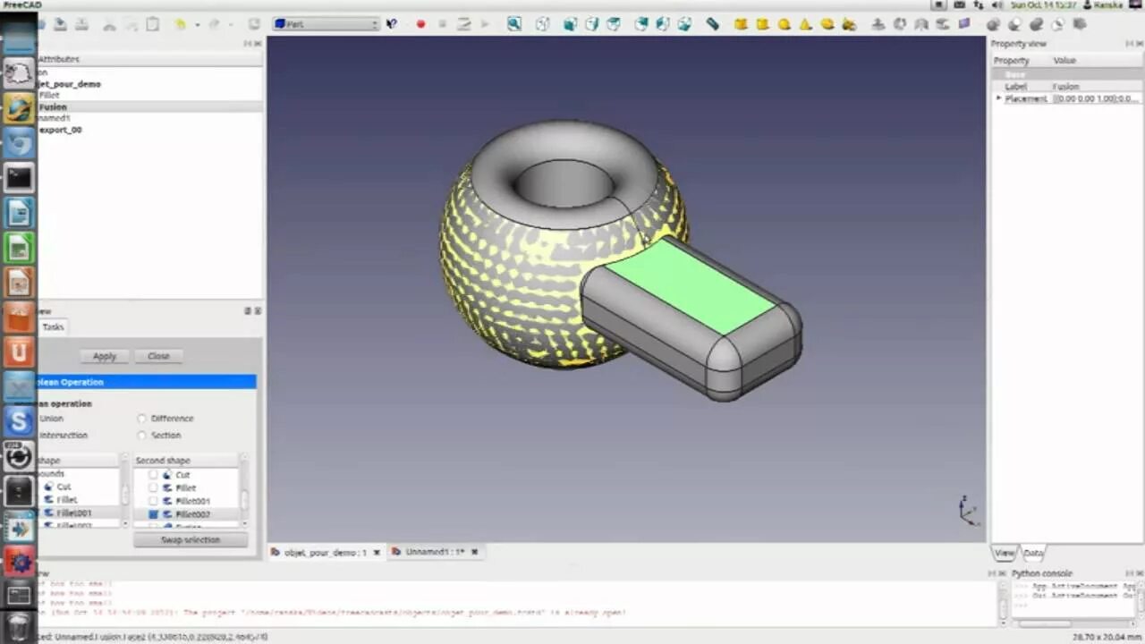 Stl программа для 3д. Freecad отверстие. моделирование в freecad танк. freecad сохранение в stl. уп в freecad.