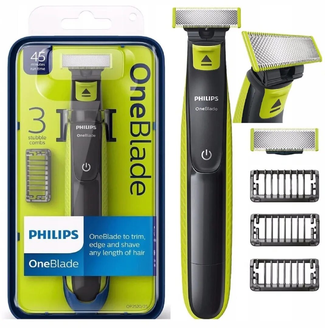 Триммер для бороды oneblade. Philips oneblade qp2520. philips one blade qp2520. триммер для бритья филипс one blade. станок триммер филипс ван блейд.