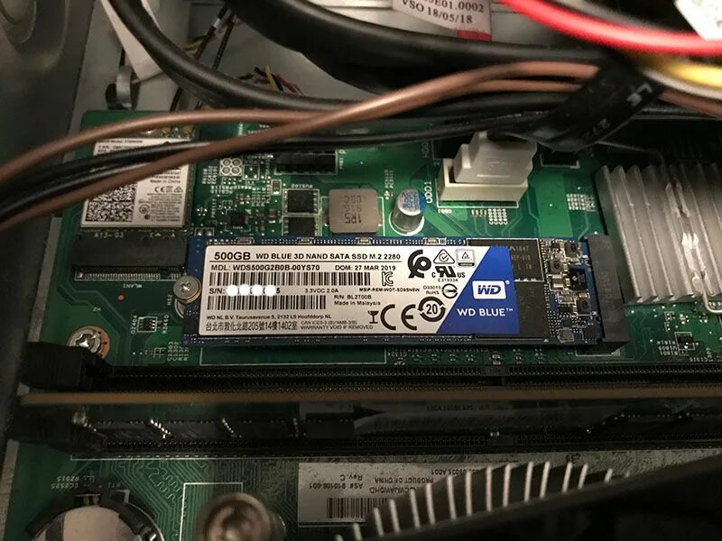 M2 SATA SSD motherboard. Lenovo не видит ssd