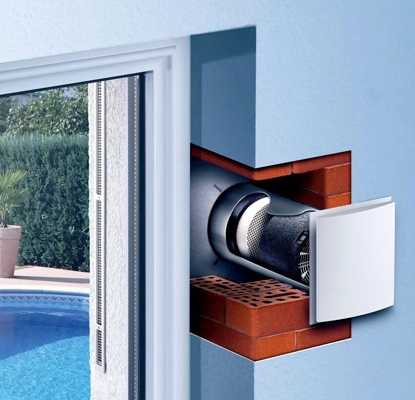 клапан приточно-вытяжной вентиляции в стене. клапан приточно-вытяжной с рекуперацией вентиляции в стене. приточный клапан norvind pro. кив 125 в панельном доме. вентклапан "домвент" d40мм.