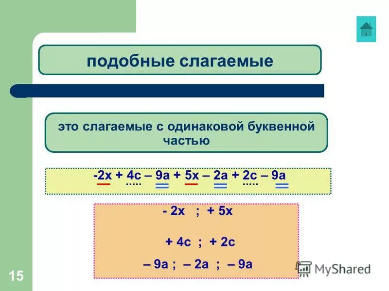 Решение подобных слагаемых 6 класс. Подобные слагаемые. Приведите подобные слагаемые. Подобные слагаемые 6 класс. Что такое подобные слагаемые в математике.