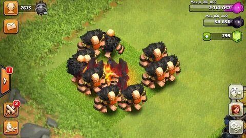 Боевой кратер clash of clans