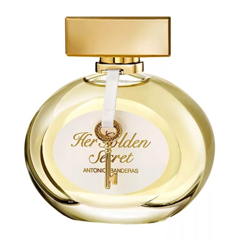 Golden secret отзывы. Antonio Banderas her Secret 80ml. Антонио Бандерас секрет духи женские. Антонио Бандерас духи Голден секрет. Туалетная вода Антонио Бандерас Голден Сикрет женская.