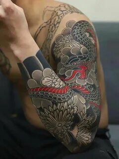 Peony Japanese Tattoo.