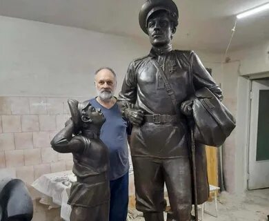 Открытие памятника волжский