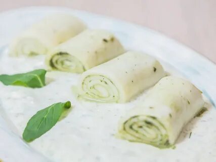 Сыр рулет с зеленью