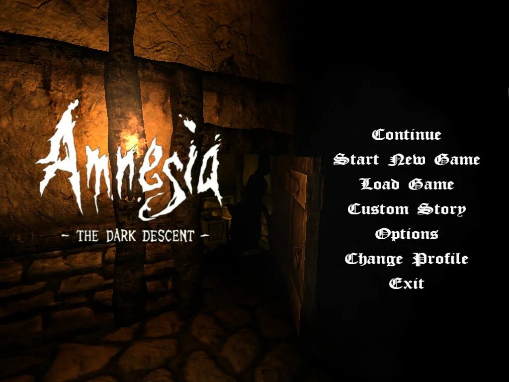 Amnesia the Dark Descent меню. Хоррор главное меню. Меню для хоррора. Custom main menu готовые меню.