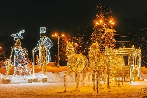 Бердск новогодний