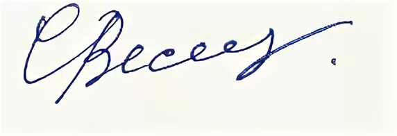 Sizes signature