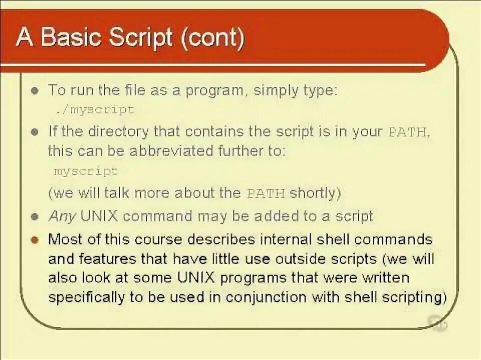 Parted script